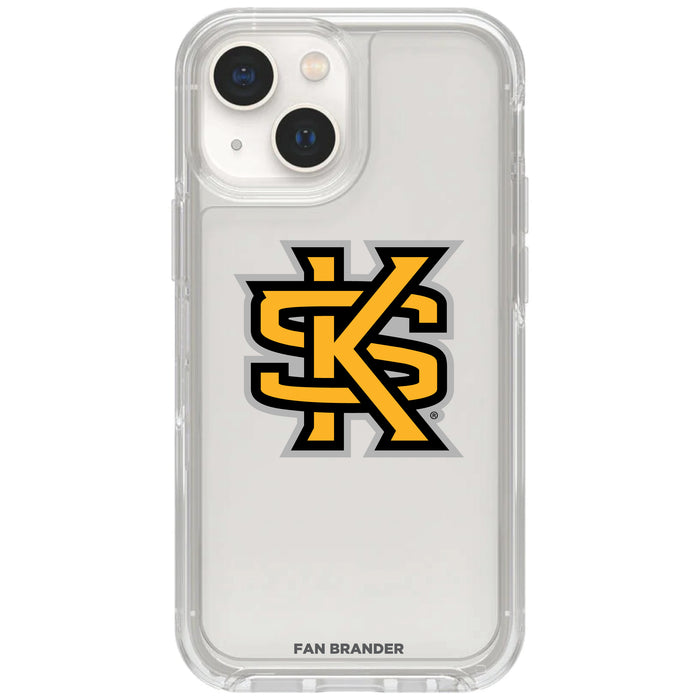 Clear OtterBox Phone case with Kennesaw State Owls Logos