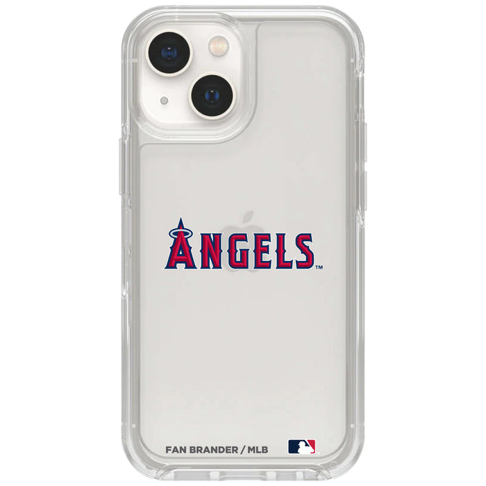 Clear OtterBox Phone case with Los Angeles Angels Logos