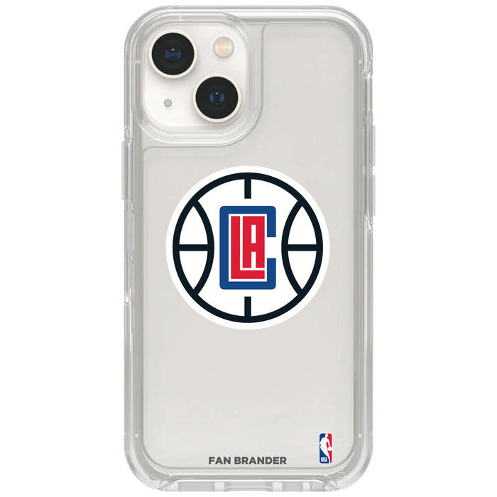 Clear OtterBox Phone case with LA Clippers Logos