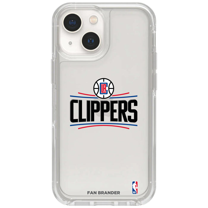 Clear OtterBox Phone case with LA Clippers Logos