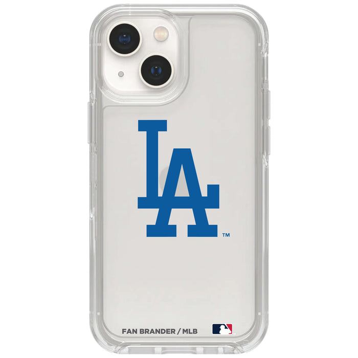 Clear OtterBox Phone case with Los Angeles Dodgers Logos