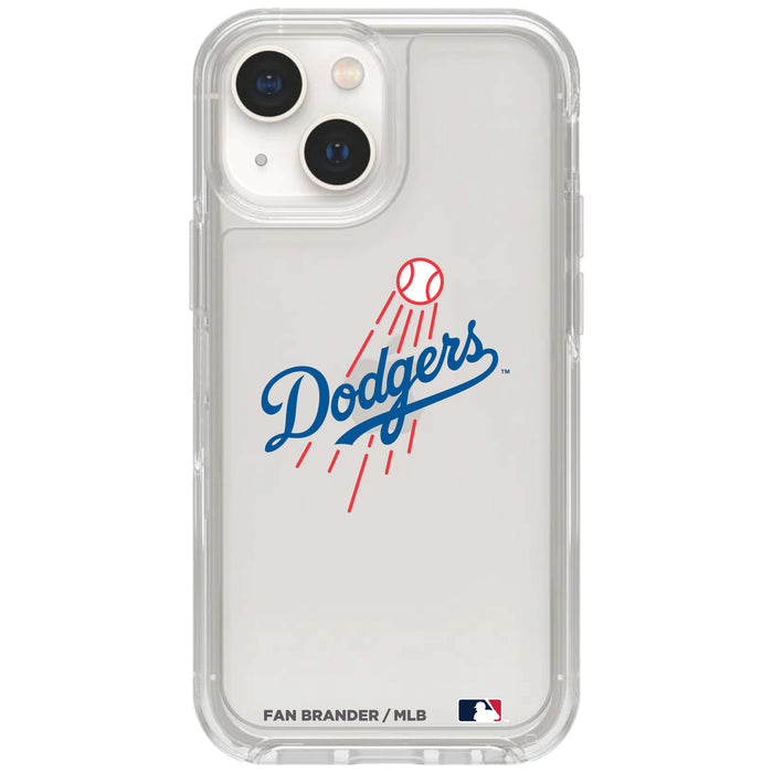 Clear OtterBox Phone case with Los Angeles Dodgers Logos