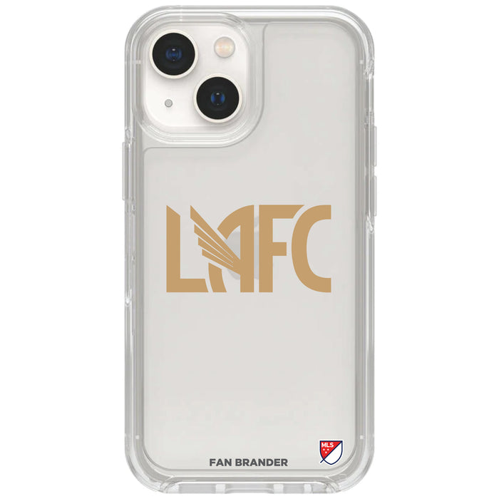 Clear OtterBox Phone case with LAFC Logos