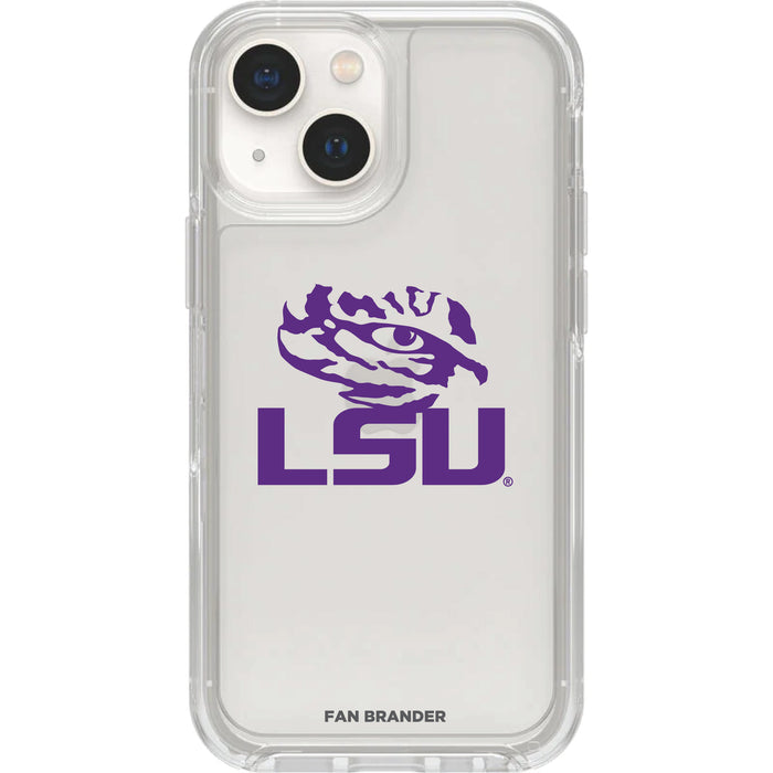 Clear OtterBox Phone case with LSU Tigers Logos