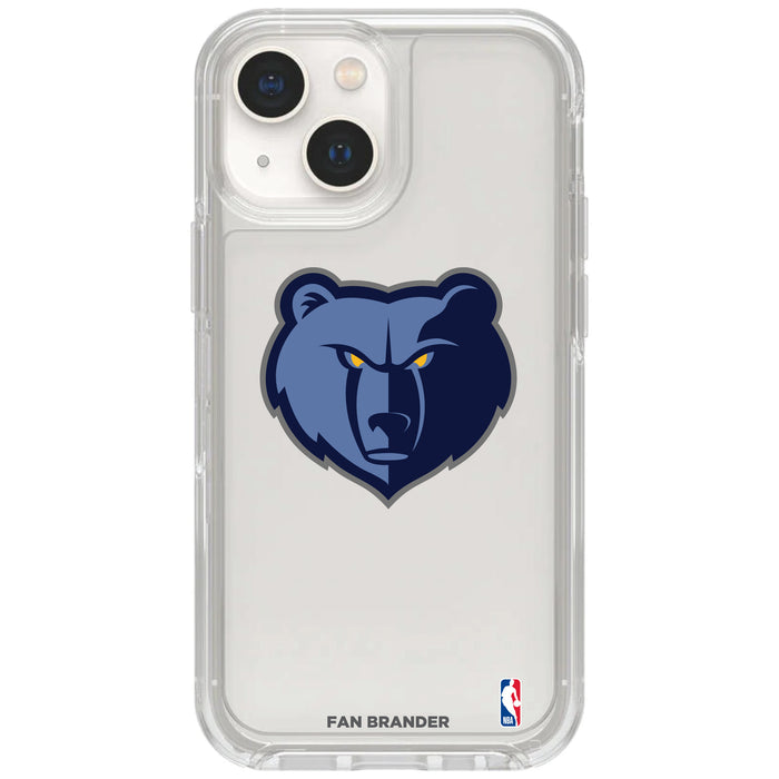 Clear OtterBox Phone case with Memphis Grizzlies Logos