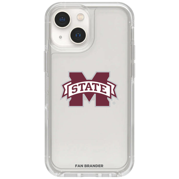 Clear OtterBox Phone case with Mississippi State Bulldogs Logos