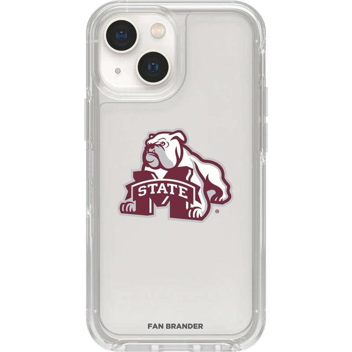 Clear OtterBox Phone case with Mississippi State Bulldogs Logos