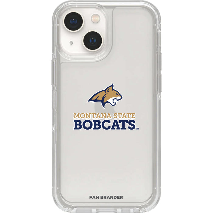 Clear OtterBox Phone case with Montana State Bobcats Logos