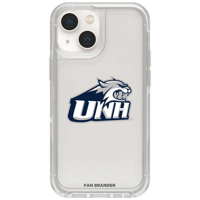 Clear OtterBox Phone case with New Hampshire Wildcats Logos