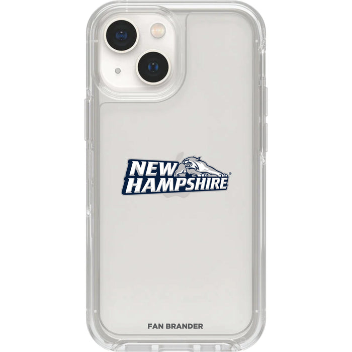 Clear OtterBox Phone case with New Hampshire Wildcats Logos