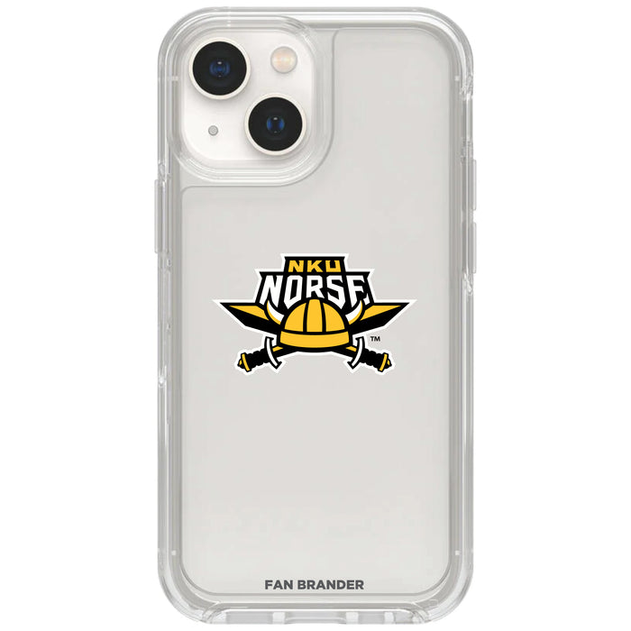 Clear OtterBox Phone case with Northern Kentucky University Norse Logos