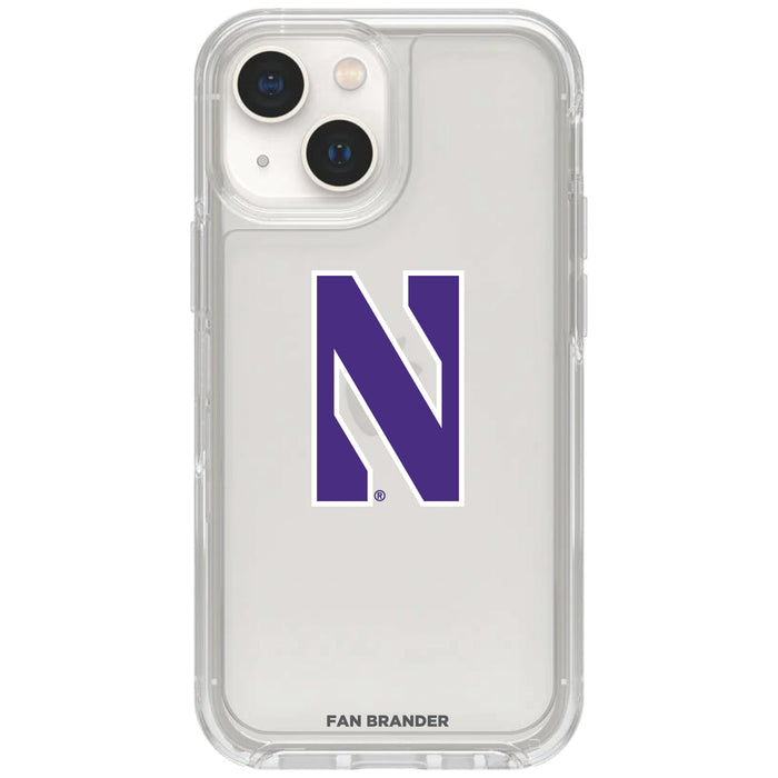 Clear OtterBox Phone case with Northwestern Wildcats Logos