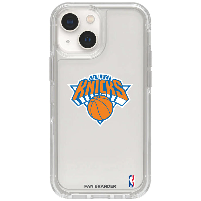 Clear OtterBox Phone case with New York Knicks Logos