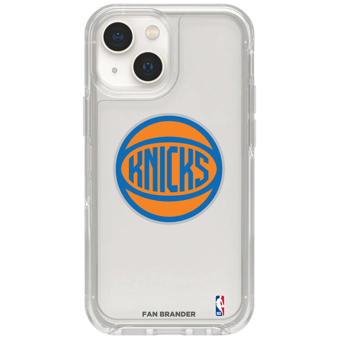 Clear OtterBox Phone case with New York Knicks Logos