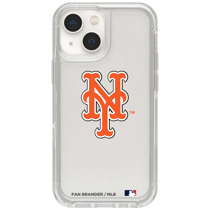 Clear OtterBox Phone case with New York Mets Logos