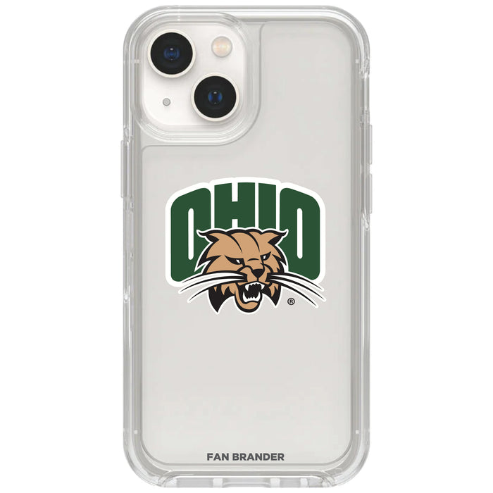 Clear OtterBox Phone case with Ohio University Bobcats Logos