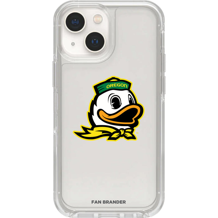 Clear OtterBox Phone case with Oregon Ducks Logos