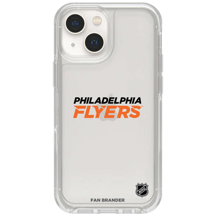 Clear OtterBox Phone case with Philadelphia Flyers Logos