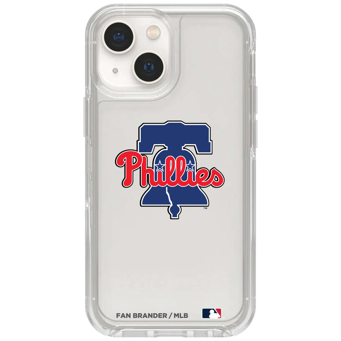 Clear OtterBox Phone case with Philadelphia Phillies Logos