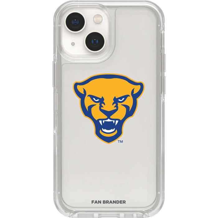 Clear OtterBox Phone case with Rhode Island Rams Logos