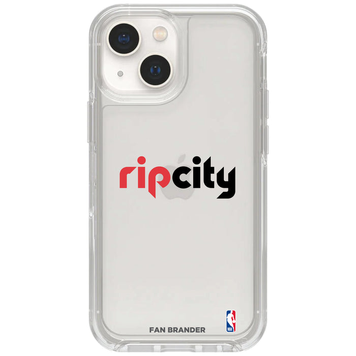 Clear OtterBox Phone case with Phoenix Suns Logos