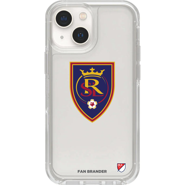 Clear OtterBox Phone case with Real Salt Lake Logos