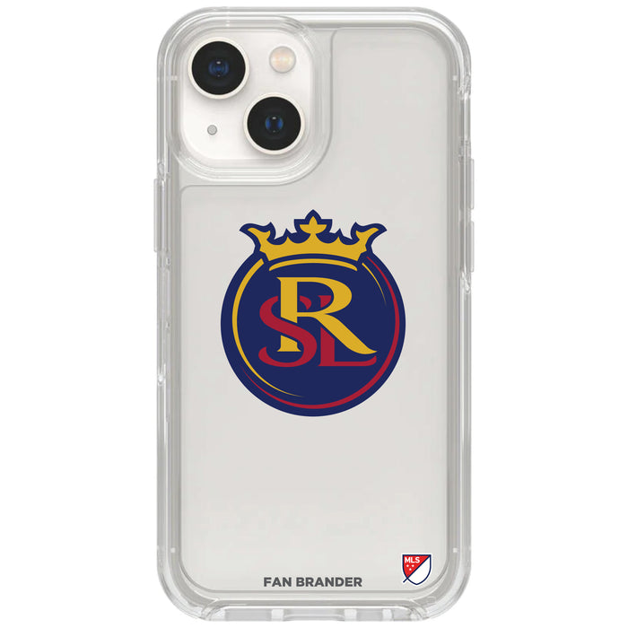 Clear OtterBox Phone case with Real Salt Lake Logos