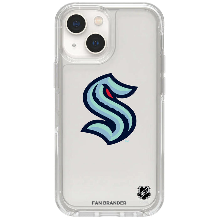 Clear OtterBox Phone case with San Jose Sharks Logos