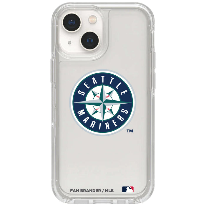 Clear OtterBox Phone case with Seattle Mariners Logos