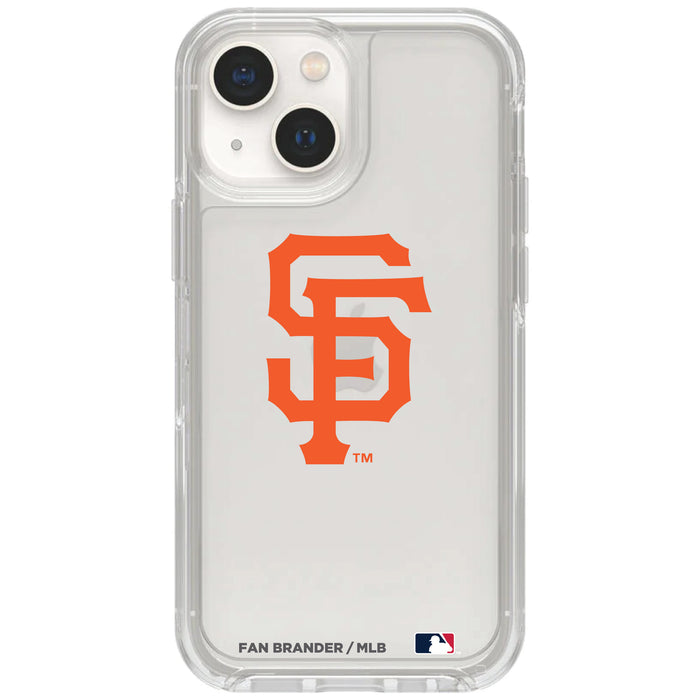 Clear OtterBox Phone case with San Francisco Giants Logos