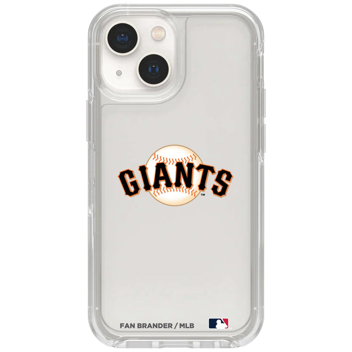Clear OtterBox Phone case with San Francisco Giants Logos