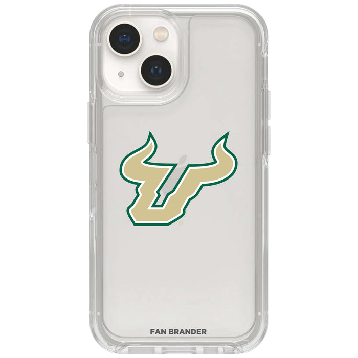 Clear OtterBox Phone case with South Florida Bulls Logos