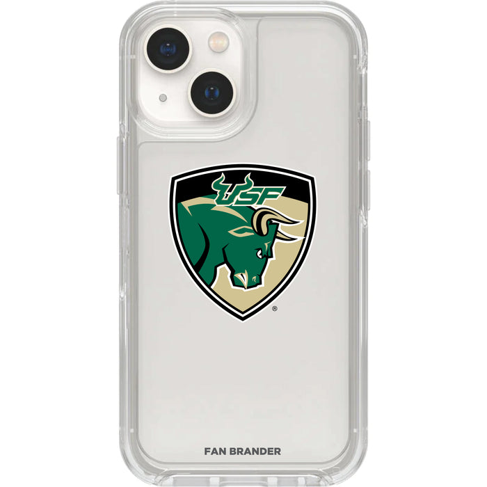 Clear OtterBox Phone case with South Florida Bulls Logos