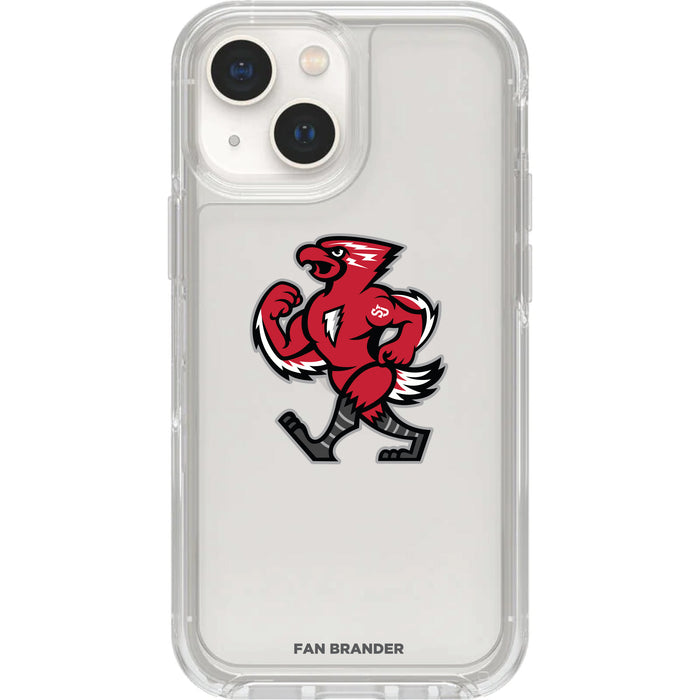 Clear OtterBox Phone case with St. John's Red Storm Logos