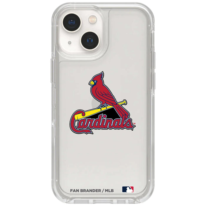 Clear OtterBox Phone case with St. Louis Cardinals Logos