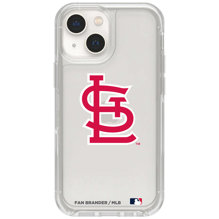 Clear OtterBox Phone case with St. Louis Cardinals Logos