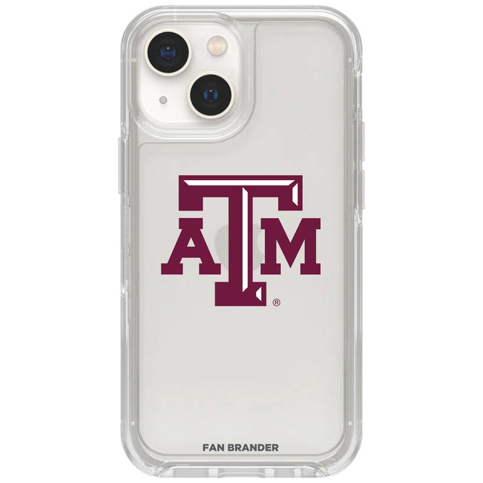 Clear OtterBox Phone case with Texas A&M Aggies Logos