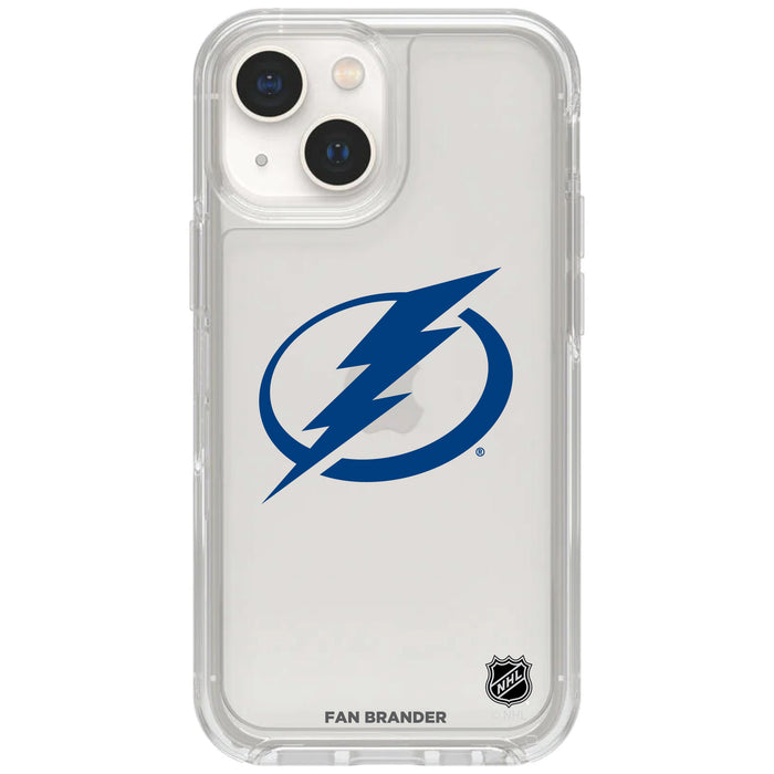 Clear OtterBox Phone case with Tampa Bay Lightning Logos