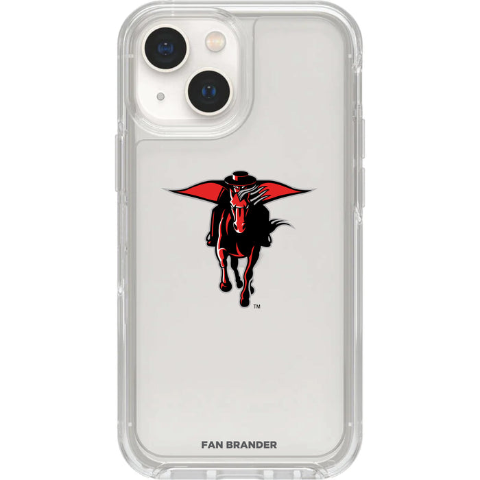Clear OtterBox Phone case with Texas Tech Red Raiders Logos