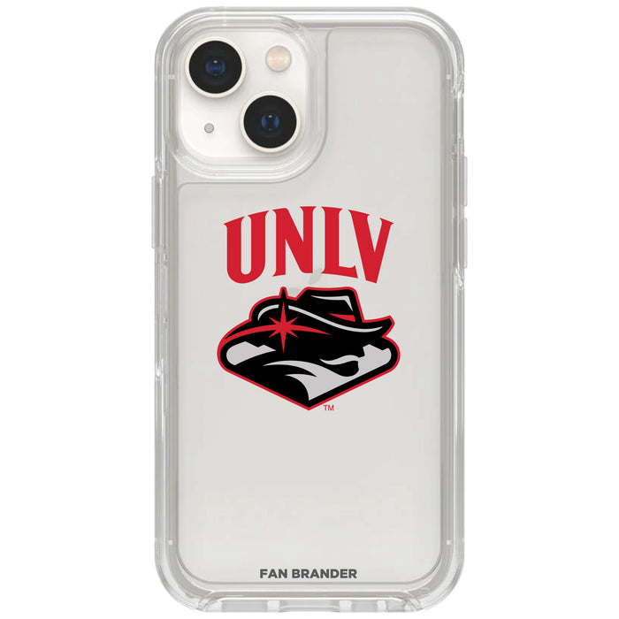 Clear OtterBox Phone case with UNLV Rebels Logos