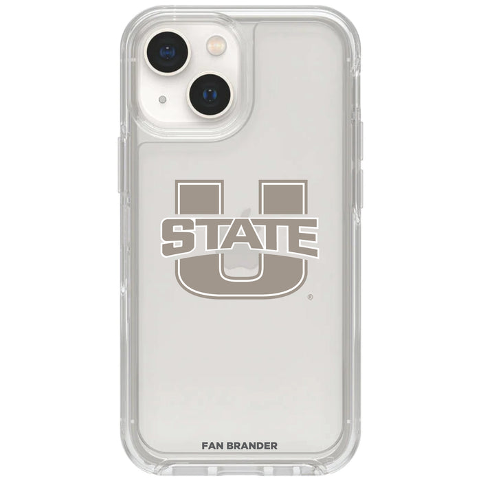 Clear OtterBox Phone case with Utah State Aggies Logos