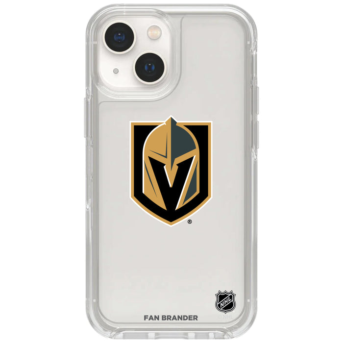 Clear OtterBox Phone case with Vegas Golden Knights Logos