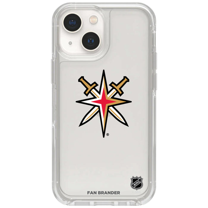 Clear OtterBox Phone case with Vegas Golden Knights Logos