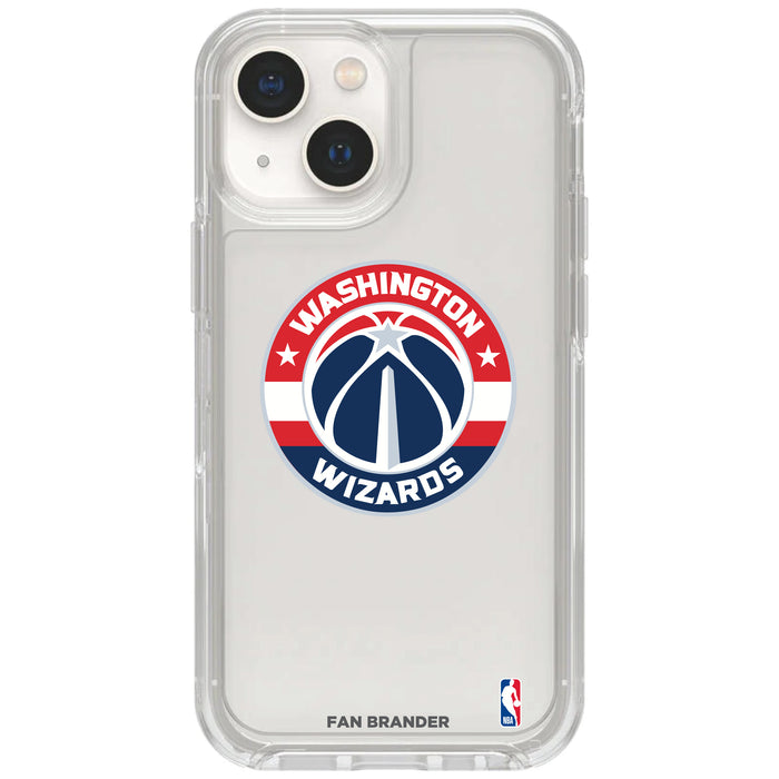 Clear OtterBox Phone case with Washington Wizards Logos