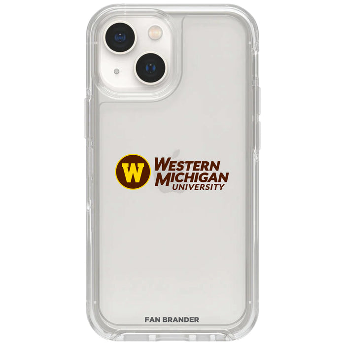 Clear OtterBox Phone case with Western Michigan Broncos Logos