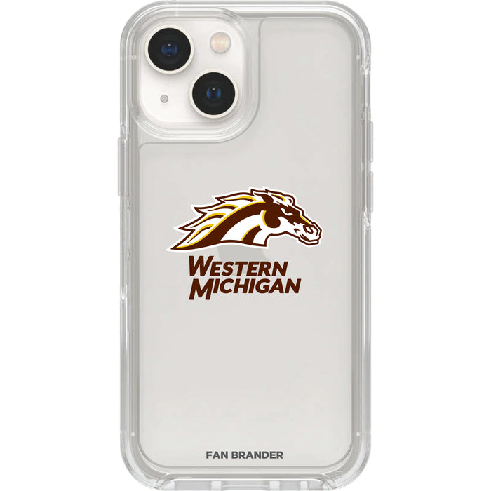 Clear OtterBox Phone case with Western Michigan Broncos Logos