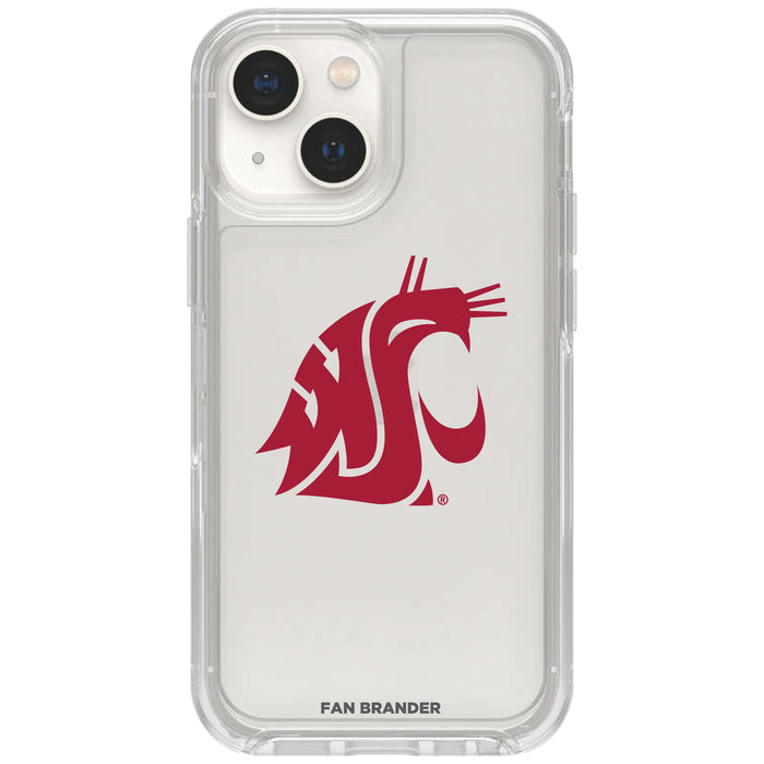 Clear OtterBox Phone case with Washington State Cougars Logos