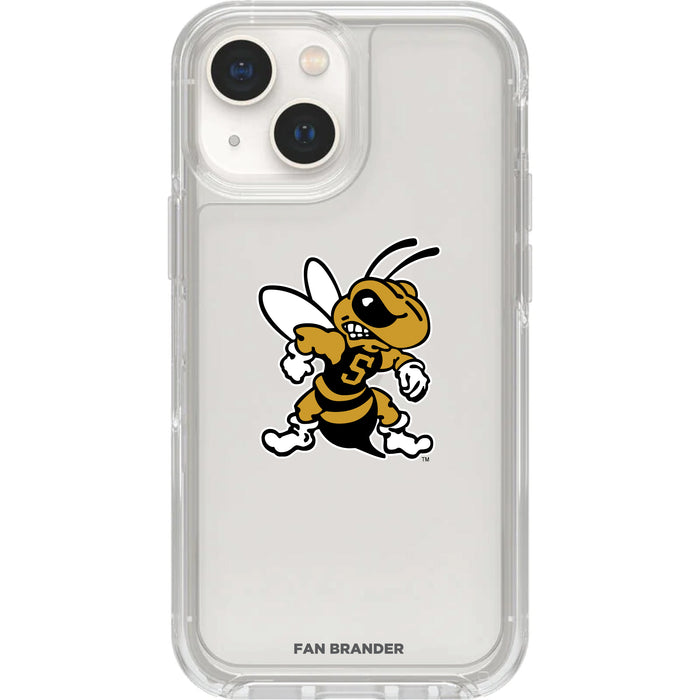 Clear OtterBox Phone case with West Virginia State Univ Yellow Jackets Logos