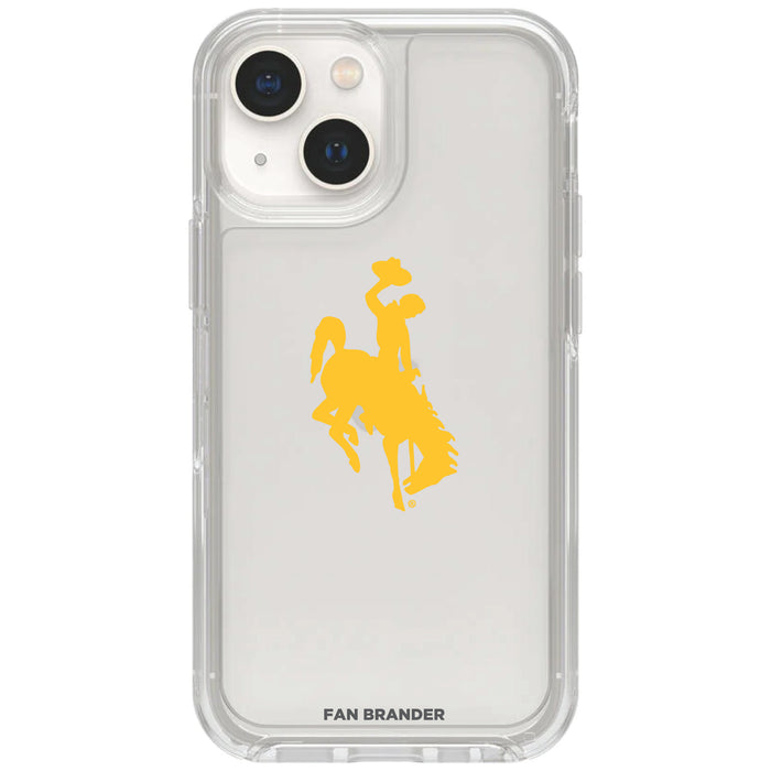 Clear OtterBox Phone case with Wyoming Cowboys Logos