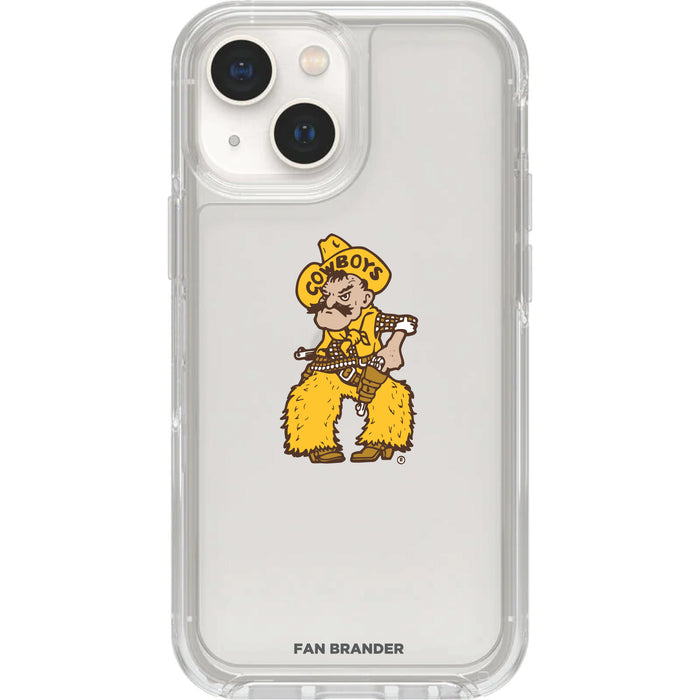 Clear OtterBox Phone case with Wyoming Cowboys Logos
